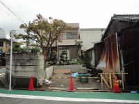 ブロック工事中