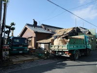 既設建物解体工事中２