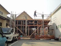 建て方工事終了